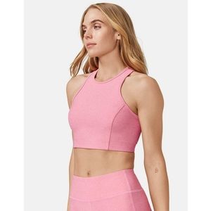 Outdoor Voices Athena Crop Top Pink Punch NWT